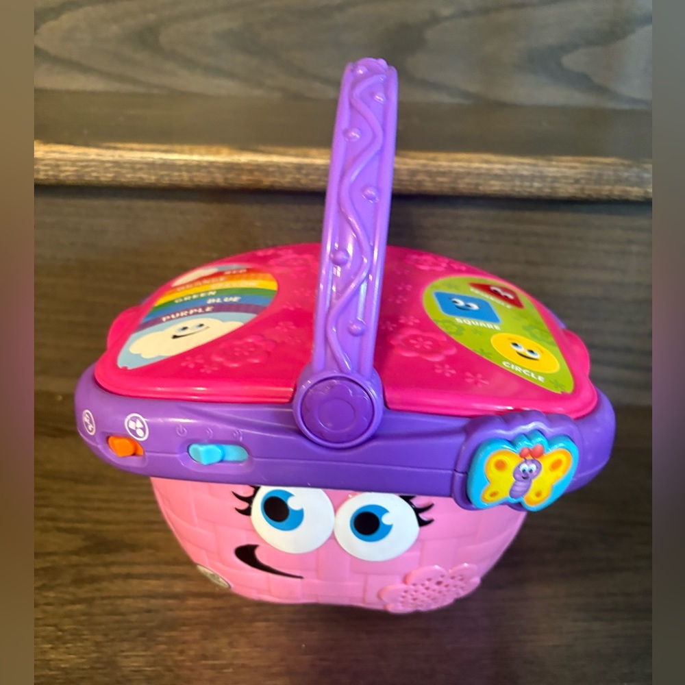 Leapfrog kids educational picnic basket toy no accessories